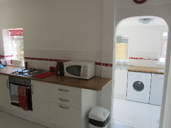 Picture of kitchen and utilty area